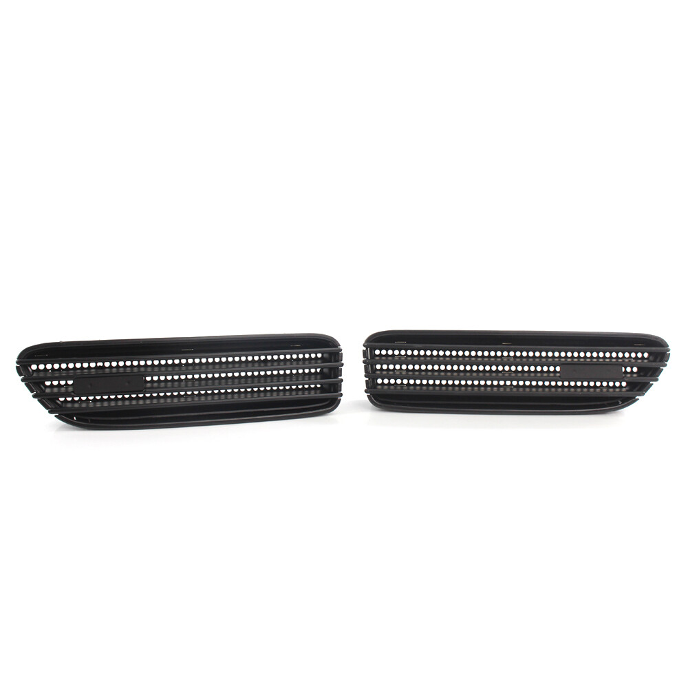 Car Black Side Grille Fender Vents Fits For E46 M3 2D 4D 2001-06