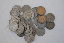 25 LUCKY SIXPENCES BULK LOT OF OLD ENGLISH COINS