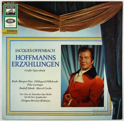 ELECTROLA ED.1 STEREO OFFENBACH RUDOLF SCHOCK TALES OF HOFFMANN SME 80636  NM