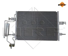 Condenser, air conditioning easy fit NRF 35599 for Opel Meriva