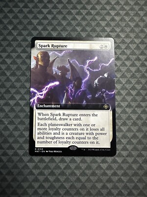MTG Spark Rupture #0153 Ext. Art Rare March of the Machine: The Aftermath (MAT)