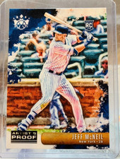 2019 PANINI DIAMOND KINGS BASEBALL ROOKIE ARTIST PROOF SP #54 JEFF MCNEIL METS