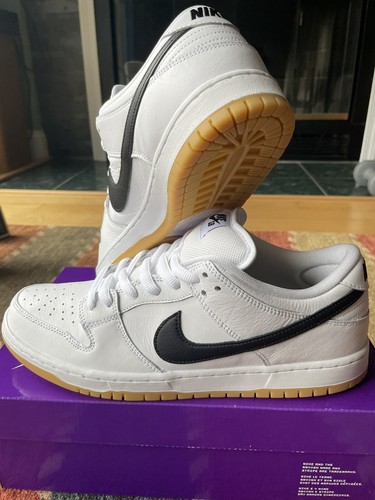 2023 Nike SB Dunk Low Pro “White Gum” CD2563-101 Size 11.5 - Foto 1 di 8