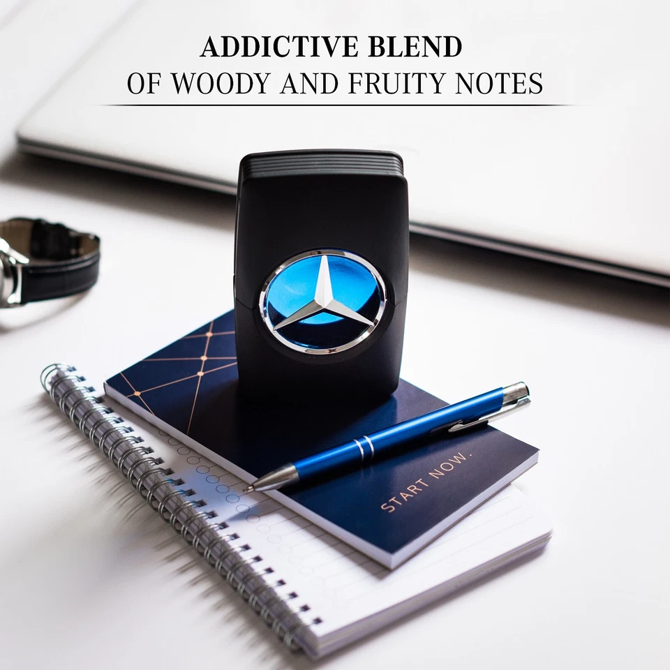 Mercedes-Benz Man Cologne for Men - 1 Oz - EDT Luxury Long Lasting Perfume Spray - Image 2 of 4