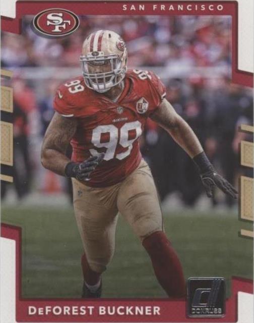 2017 Panini Donruss DeForest Buckner #54 - 1 of 2