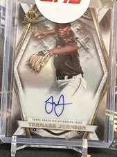 2022  Bowman Termarr Johnson  /99 Bowman Invicta Auto RC Pittsburgh Pirates