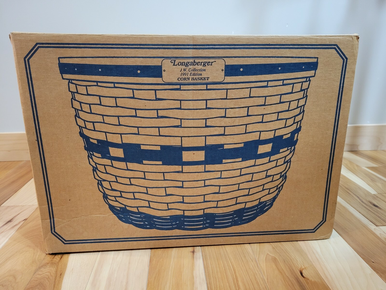 Longaberger J.W. Collection Corn Basket 1991 Edition NEW eBay