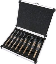 XtremepowerUS 8PC HSS Cobalt Silver & Deming ...