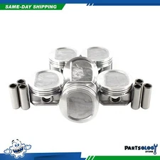 DNJ P1123 Std. size Complete Piston Set For 96-06 Jeep Cherokee 4.0L L6 OHV 12v