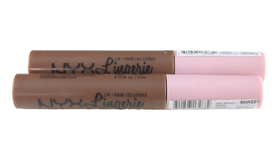 2x Lot NYX Professional Lip Lingerie XXL Matte Liquid Lipstick ''Goin' Desnuda''