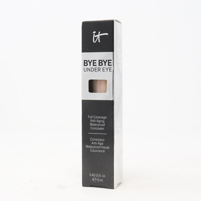 iT COSMETICS BYE BYE UNDER EYE CONCEALER Medium Natural 3.0  .40oz Full Sz