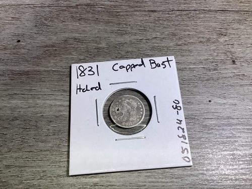1831 Capped Bust .89 Silver Half-Dime U.S. Silver-Detail See Desc. 051824-80