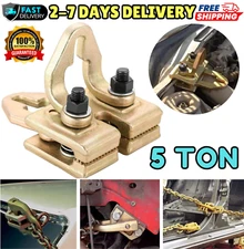 5T Dent Pulling Auto Body Repair Clamp Car Frame Straightening Right Angle Hook