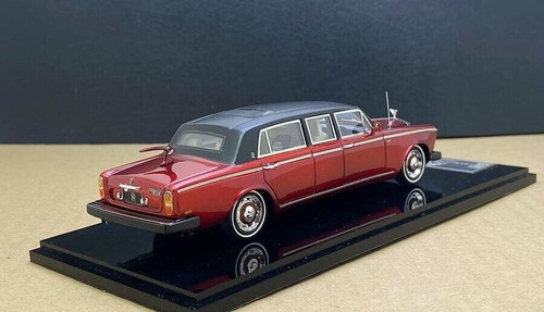 1/43 Rolls-Royce Silver Shadow II Limousine 1977 ( Red / / Black ) - Picture 6 of 13