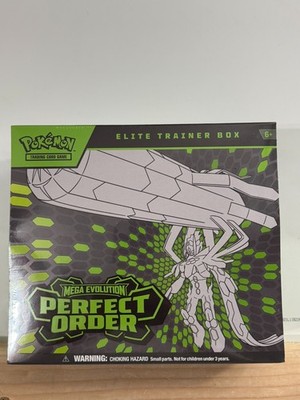 Pokémon TCG Perfect Order Elite Trainer Box ETB Factory Sealed In Hand Fast Ship
