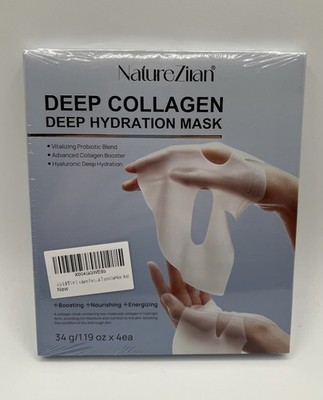 Nature Ziran Deep Collagen Deep Hydration Mask 34g / 1.19 OZ 4ea
