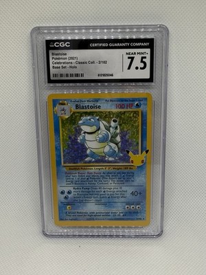Blastoise 2/102 Celebrations: Classic Collection Holo for sale
