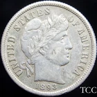 1893 S BARBER DIME ~ RARE ORIGINAL SAN FRANCISCO 10c COIN ~ FREE SHIPPING ~ TCC