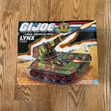 1989 HASBRO GI JOE LYNX SLAUGHTERS MARAUDERS VEHICLE - BOX ONLY