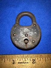 Corbin Antique Vintage Lock No Key!! Small Size