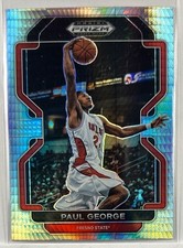 2022 Prizm Draft Picks #39 Paul George Hyper Prizm Fresno State Bulldogs