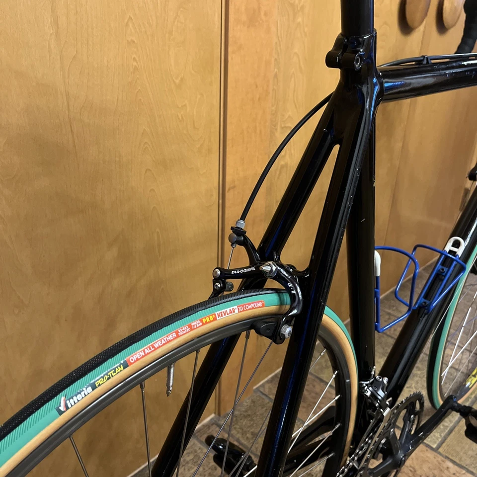 1987 Cannondale SR800 Black Lightning Винтажный Дорожный Велосипед 58см - Изображение 4 из 4