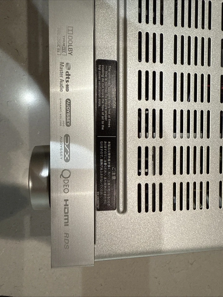 Onkyo TX-NR609 7.2 Surround Sound AV Receiver (European Model) - Image 3 of 4