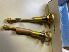 Kohler K-77974-9-2MB Wheel Handles for Bathroom Faucet - Brushed Brass
