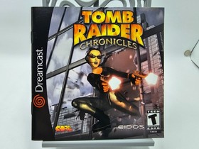 Tomb Raider: Chronicles (Sega Dreamcast, 2000) CIB Complete, Reg Card