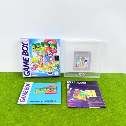 SUPER MARIO LAND 2 NINTENDO GAME BOY GIG ITA 🇮🇹 BOX 💎 GREAT -TESTED🎁