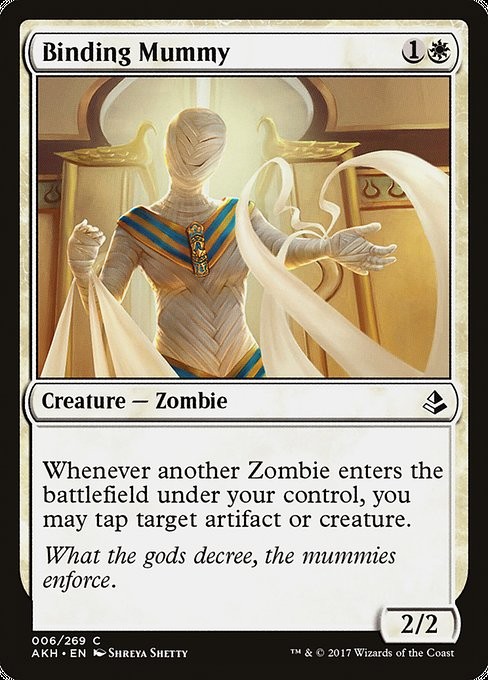 Binding Mummy Foil Amonkhet 6 NM MTG