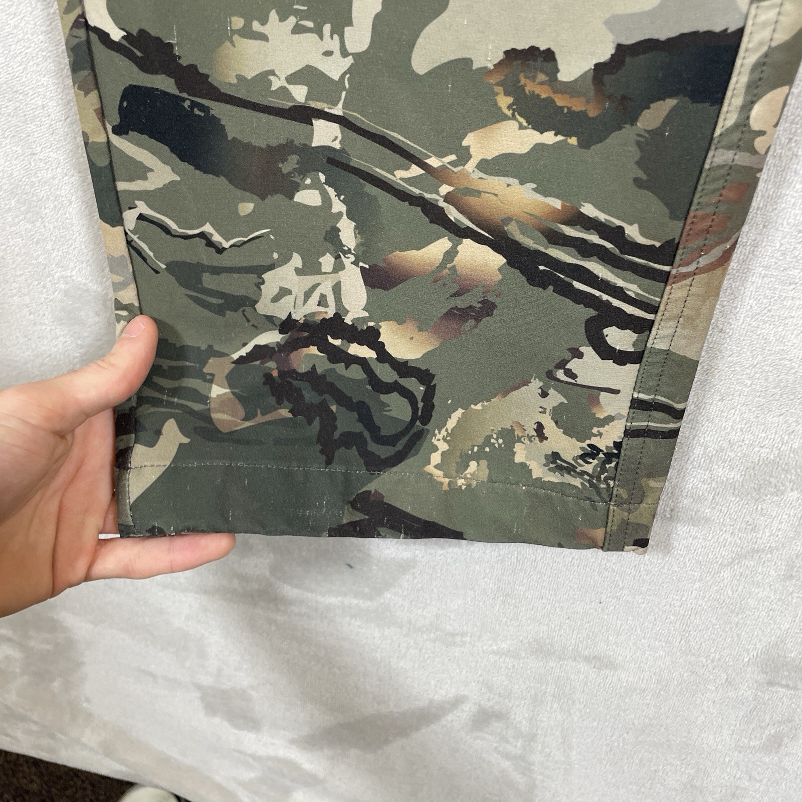 Under Armour Pants Mens 38x32 Storm Hardwoods STR Camo Stretch Soft *worn* thumbnail 16