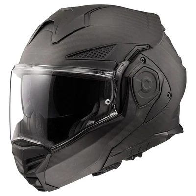 Casque De Moto LS2 FF901 Advant X En Carbone (Noir Mat/Carbone) Taille: XL (61) - Photo 1/4