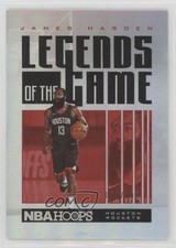 2020-21 Panini NBA Hoops Legends of the Game Silver /199 James Harden #66 0eo6