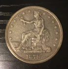 1878-S Silver Trade Dollar, XF. High Value Condition! F183