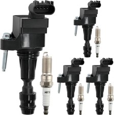 Ignition Coil Pack Iridium Spark Plugs Set of 4