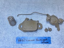 1966 1967 Dodge Charger Coronet Hood Latch With Release Lever And Rod Bolts 1966 1967 Dodge Charger Coronet Hood Latch With Release Lever And Rod Bolts