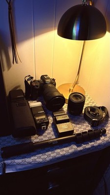 Canon EOS R6 Full Frame Camera Bundle w/ Lenses, V860III-C TT350C, Monopod