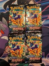 4x Pokémon Schwert Und Schild Zenit Der Könige Booster Deutsch NEU OVP 
