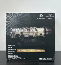 Skymechman Teching Small Bypass Turbo Fan Engine Kit Model DM-135, For Ages 16+