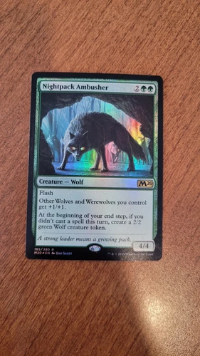 * * 1x Mochila de noche FOIL Ambusher x1 * * M20 MTG CASI NUEVA casi nueva - Imagen 2 de 10