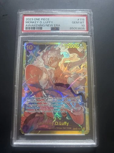 Luffy -119 PSA 10