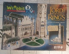 Rare Wrebbit 819 pieces 3D Puzzle The Lord Of The Rings Citadel Of Minas Tirith