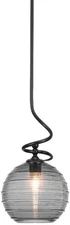 Capri 1 Light Mini Pendant in Matte Black (901-MB-5122)