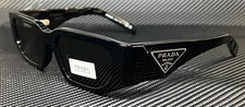 PRADA PR 09ZS 1AB5S0 Black Grey Men's 54 mm Sunglasses