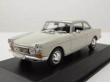 MAXICHAMPS,PEUGEOT 404 Coupe 1962 White, 1/43, MXC940112920