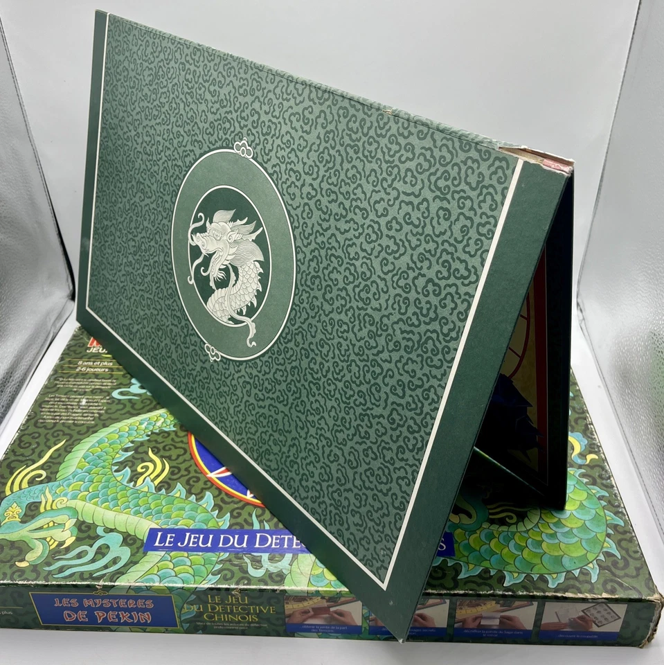 LES MYSTÈRES DE PÉKIN - Le jeu du détective chinois - MB 4096 - 1987 - Complet - Photo 4/4