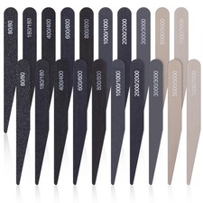 "Honoson 20 Pcs Sanding Sticks for Plastic Models Polishing Sticks Assorted Meta