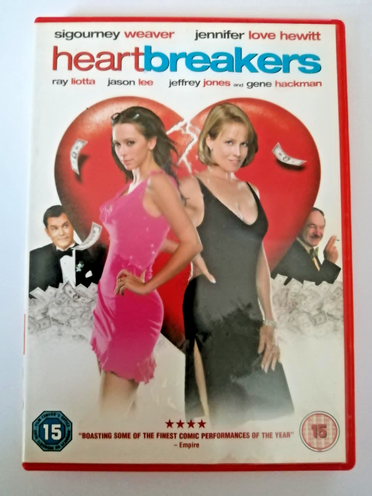 DVD Heartbreakers. Movie. Sigourney Weaver. Jennifer Love Hewitt. Gene Hackman