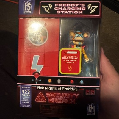 FNAF Security Breach Freddy's Charging Station Construction Set Phatmojo